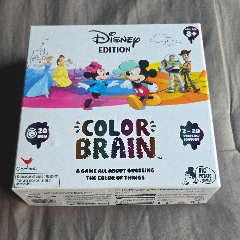 Disney Edition Color Brain Game - Multicolor Fun